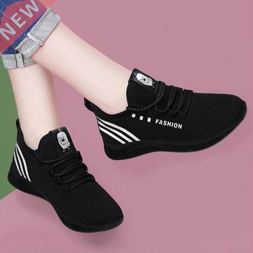 Women Casual Sports Shoes Woman reathale Mesh Platform Sne