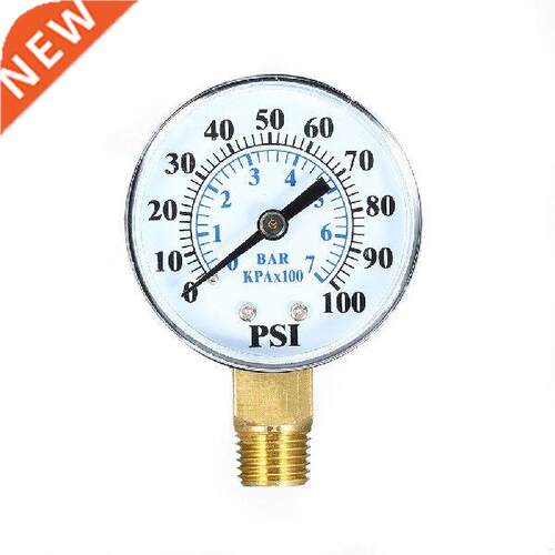 0-100psi,0-7bar Dual Scale Pressure Gauge Pool Filter
