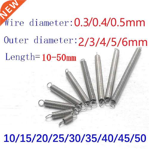 10Pcs Wire Dia 0.2/0.3/0.4/0.5mm 304 Stainless Steel Dual Ho