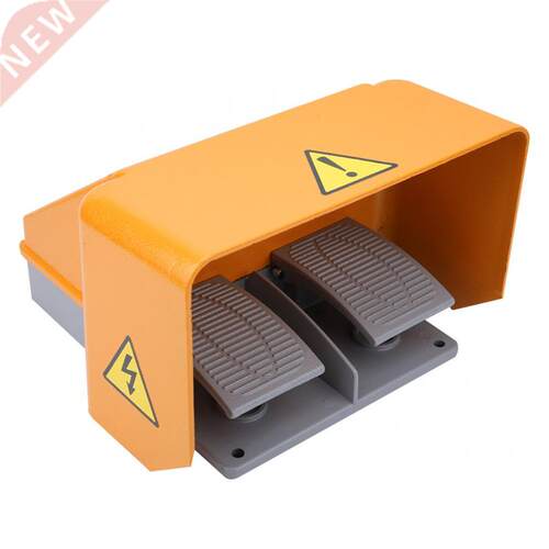 YDT1-18 Double Foot Control Pedal Switch Silver Contact Mome