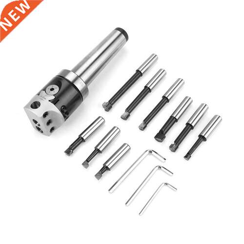 MT4-M16 Arbor Adapter Taper Shank F1-12 50mm Boring Head 9pc
