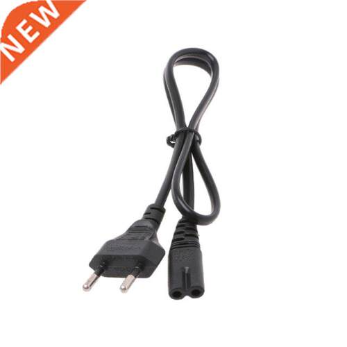 2-Prong Pin AC EU Power Supply Cable Lead Wire Power Cord Fo
