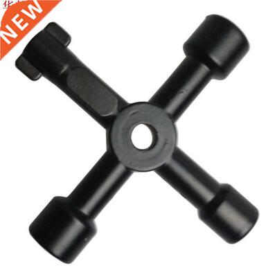 Universal Triangle KEY Cross 4 Way Black Utility Multi Cross