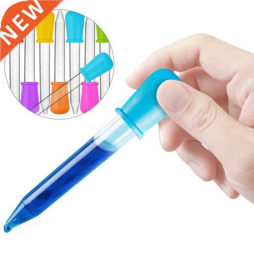 8Pcs Kids Oral Water Dropper Silicone Drip Tube with Graduat