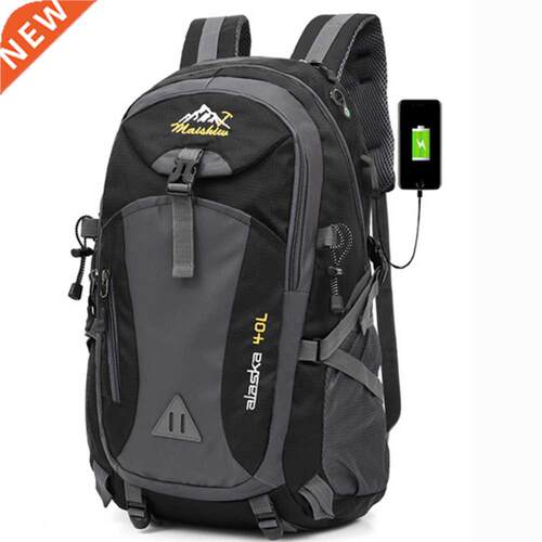 40L Unisex Waterproof Men Backpack Travel Pack Sports Bag Pa