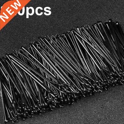 120pcs Black Thin Hair Grips Hairpins For Women Hair Clip Bo