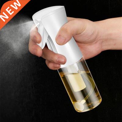Kitchen Plaic Oil Dispenser Vinegar Soy Sprayer Clear Seas