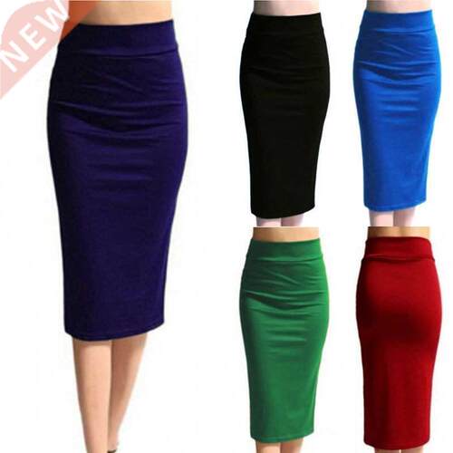 2022 New Women Skirt Mini Bocon Skirt Office Women Slim Kn