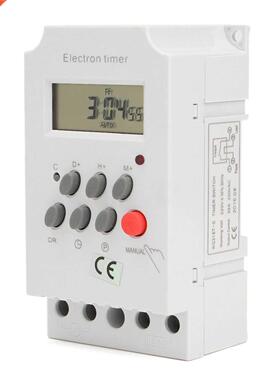 AC 220V 25A KG16T-II Din Rail Programmable Timer Lcd Displa