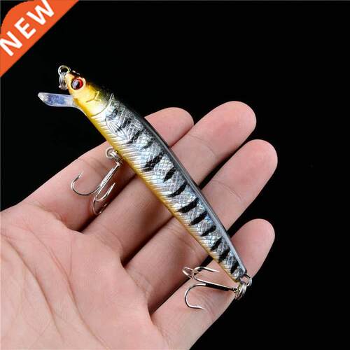 1Pcs Japanese Mnnow Fshng Lures Floatng Hard Bat95mm 7g