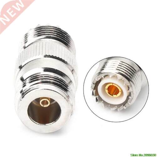 RF Coaxial Adapter UHF Female To N Female PL259 SO239 UHFTo