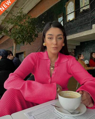 Sweater Solid Color Suits Women Matching Sets Oversize Fleec