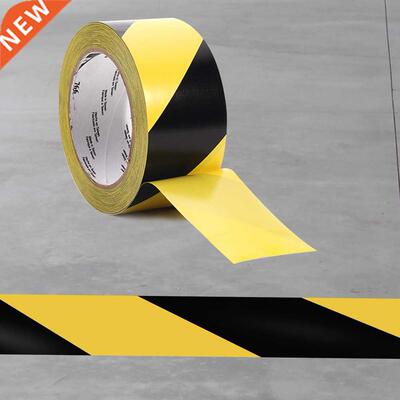 33mx50mm Warning Tape Yellow Marking Floors Social Distancin
