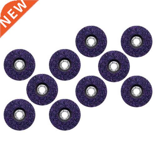 10 Pck- 4 1/2Inch(115mm) x 7/8Inch Stripping nd Clen Disc