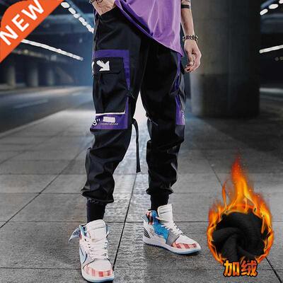 Men's Cool Pants Pocket Loose Men Cool HipHop New Fashion Jo