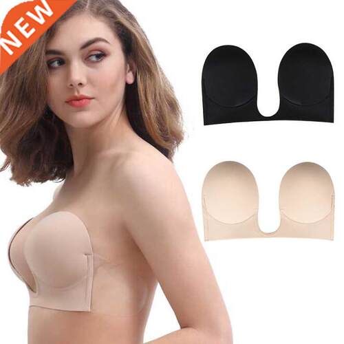 Invisible Push Up Bra Strapless Bras Dress Wedding Party Sti