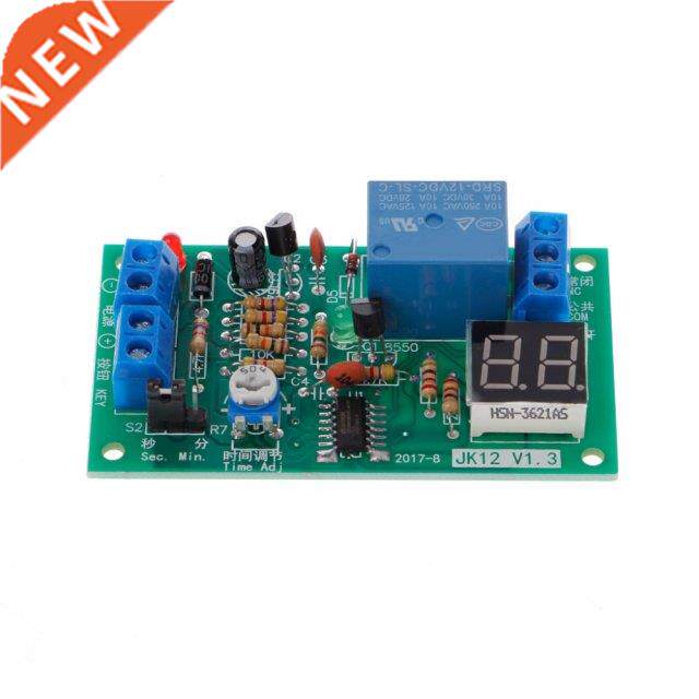 DC 12V Delay Relay Delay Turn off Switch Module with Led Tim