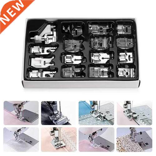 16pcs Sewing Machine Presser Foot Feet Kit Set With Box Brot