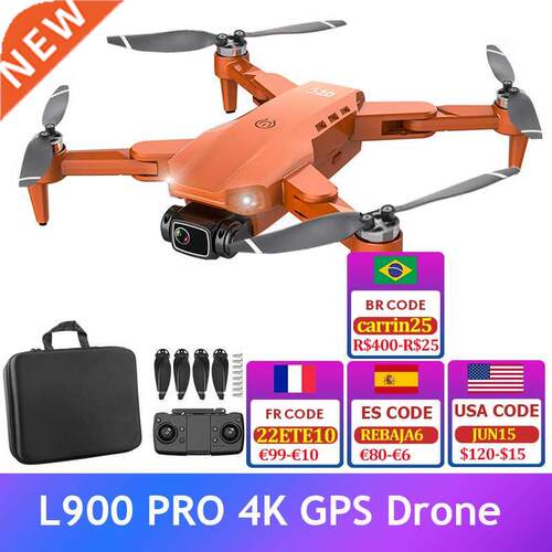 L900 PRO 4K GPS Drone With Camera Brushless Motor 5G FPV Qua