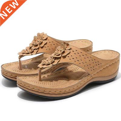 2022 Women Sandals Bohemia Style Summer Shoes Women Heels Sa