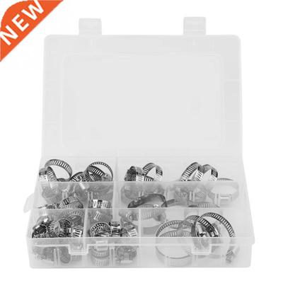 50pcs Hose Clmps Clip Lock ssortment Set for Plumping Pipi