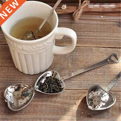 LINSBAYWU New Creative Stainless Steel Heart Shape Tea