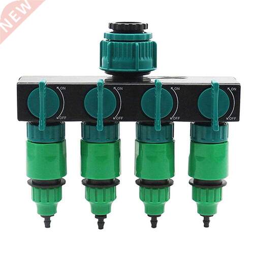 Plastic Four-Way Water Separator For Garden Water Pipe Fauce