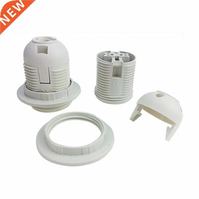 Wit 250 V 4A E27 Hanger Socket Lampenkap Ring voor E27 Gloei