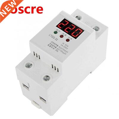 AC 230V 32A 2P Voltage Protector Automatic Reconnect Under v