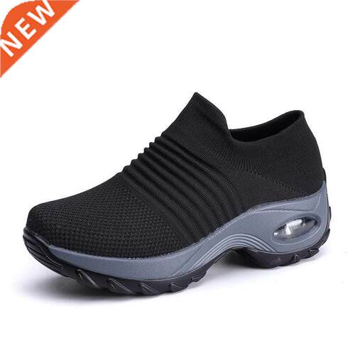 Loveontop Women Slip On Ladies Casual Sneakers Shoes Woman C