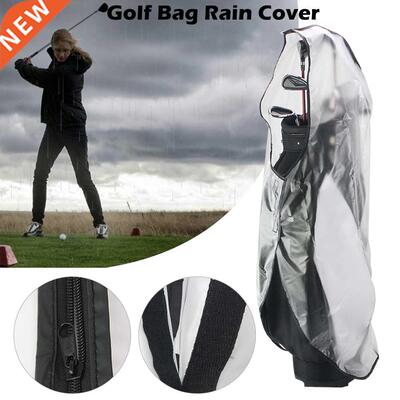 PVC Golf Bag Zipper Rainproof Covers Wear Resistant Golf