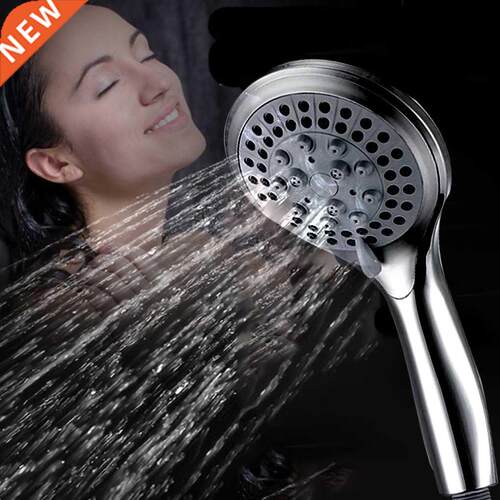 Bathroom Rainfall Rain Shower Head 5 Mode Nozzle Filter For