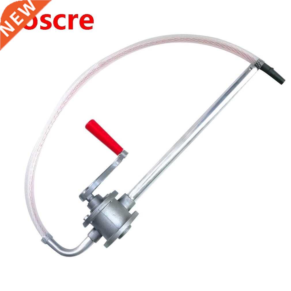 Hand Crank Aluminum Alloy Oil Pump Car Truck Fuel Oil Gasoli