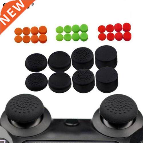 8Pcs/Set Silicone Controller Joystick Thumb Stick Grip Cap C