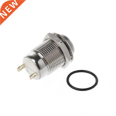 12mm Waterproof High Round Metal Momentary Push Button Switc