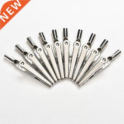 10pcs/lot Insulated Crocodile Clips Cable Lead Testing