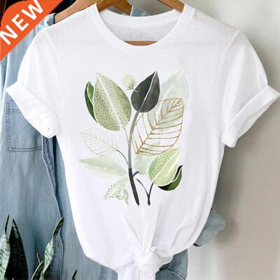 Clothes Short Sleeve T Shirt Plant Cute 2022 Cartoon Casual