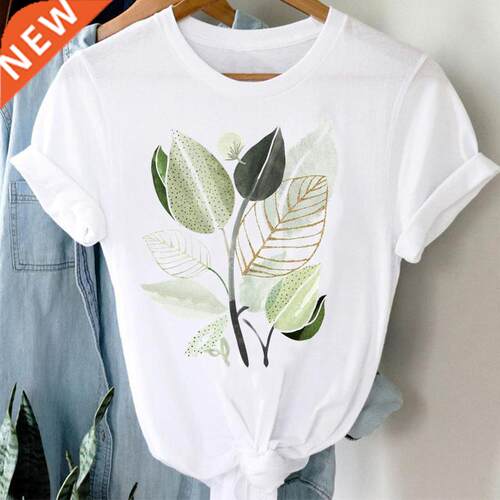 Clothes Short Sleeve T Shirt Plant Cute 2022 Cartoon Casual
