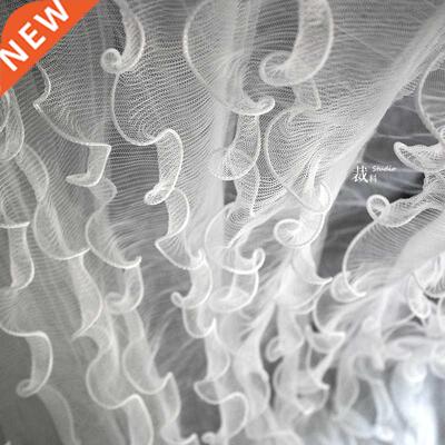 Tulle Tutu Three-Dimensional Ruffled Big Wave Gauze Cloth