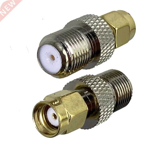 1pcs Connector Adapter F TV Female Jack to RP SMA Male Jack