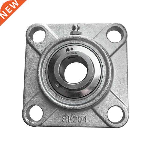 4PCS SSUCF204 SUCF204 UCF204 Stainless Steel Pillow Block Be
