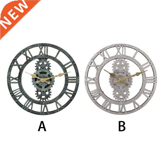 12nch Quartz Round Clocks Staton W/ Arabc Numerals Slent