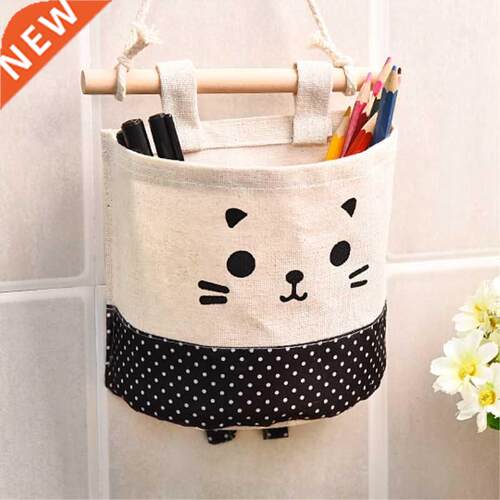 Home Simple Fshion Cotton nd Linen Fbric Hnging Bg