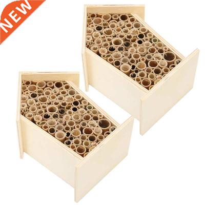 Bee House Bee Hotel Safe Non?toxic for Gardens for Outdoor P