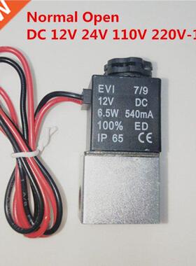Dc 12V 24V 110V 220V 380V Magneetventiel 1/8 2 Way Normaal