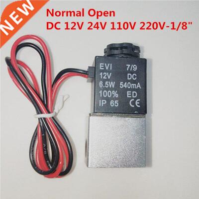 Dc 12V 24V 110V 220V 380V Magneetventiel 1/8 2 Way Normaal