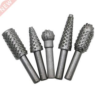 Power Tool 5pcs Rasp Chisel Shaped Rotating Embossed Grindin