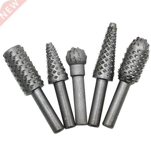 Power Tool 5pcs Rasp Chisel Shaped Rotating Embossed Grindin
