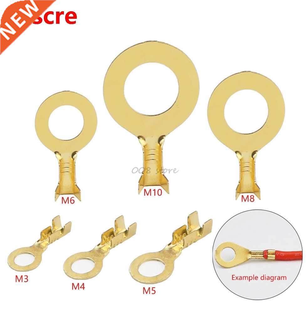 dj41 o type open barrel wire crimp copper terminal connerc