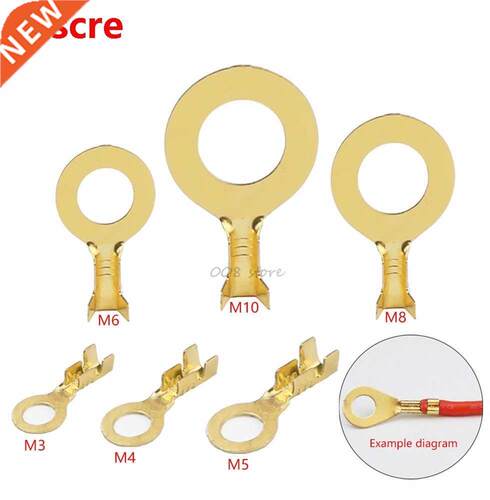 DJ41 O Type Open Barrel Wire Crimp Copper Terminal Connerc